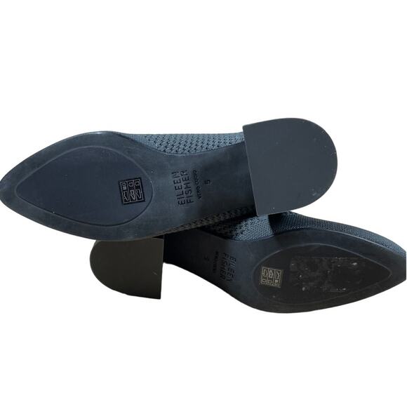 Eileen Fisher Purl Graphite Stretch Gray Women's Bootie Size 5 New Without Box - Picture 6 of 7